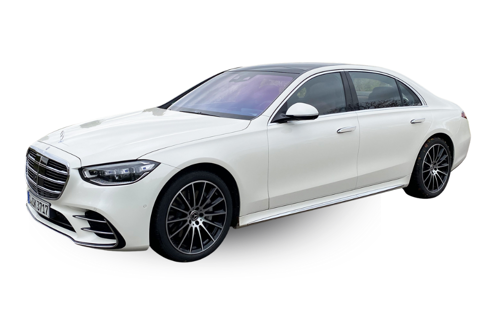 Mercedes S-class White
